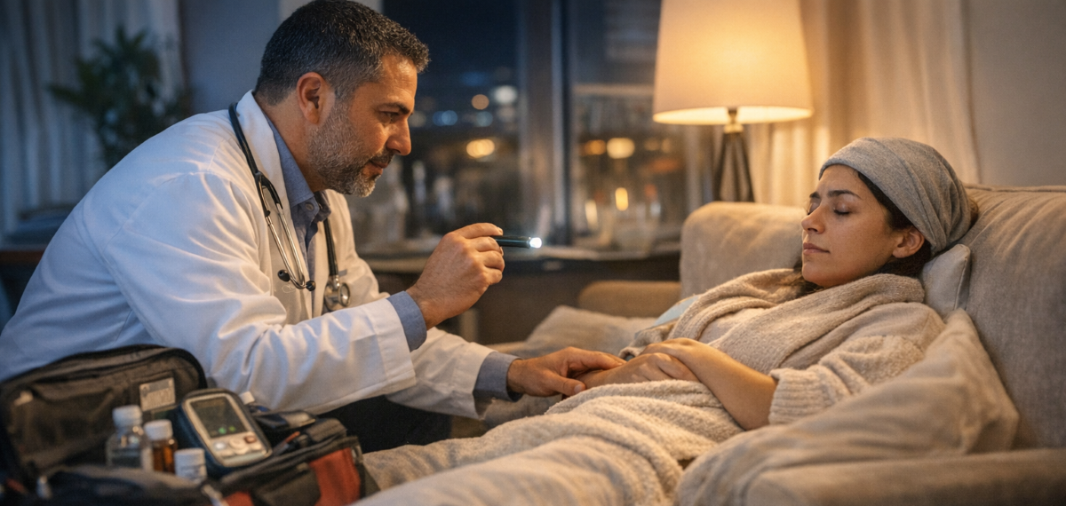 Médecin de garde à Casablanca intervenant en urgence médicale à domicile